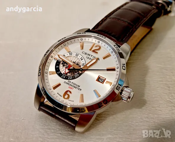  Certina DS Podium C034.455.16.037.01 Часовник мъжки чисто нов, 24 месеца гаранция, снимка 3 - Мъжки - 50094747