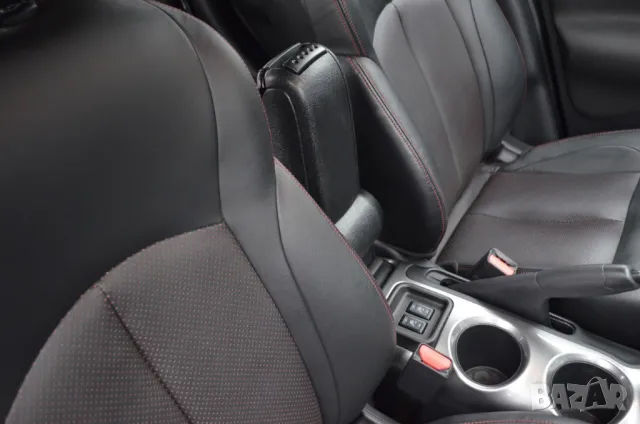 Подлакътник черна кожа подходящ за Nissan Juke F15 (2010-2019), снимка 7 - Аксесоари и консумативи - 47447723