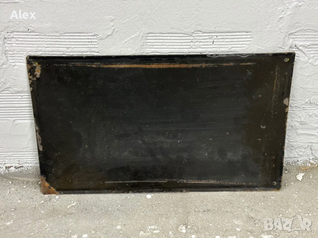 Емайлирана табела, снимка 3 - Антикварни и старинни предмети - 53165673
