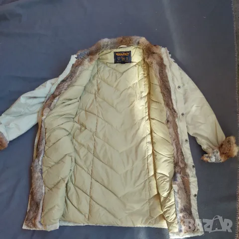 пухено парка / яке WOOLRICH BULDER COAT PUH PARKA размер М-Л, снимка 7 - Палта, манта - 48606394