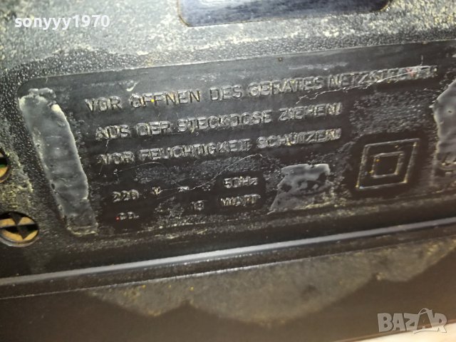 STERN-RADIO BERLIN R4100 VEB DDR-РАДИО С КАСЕТА ВНОС ГЕРМАНИЯ 0412231352, снимка 16 - Радиокасетофони, транзистори - 43267745
