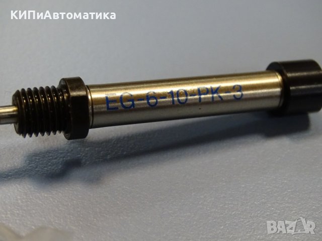 Пневматичен цилиндър Festo EG-6-10-PK-3 pneumatic round cylinder, снимка 5 - Резервни части за машини - 38283367