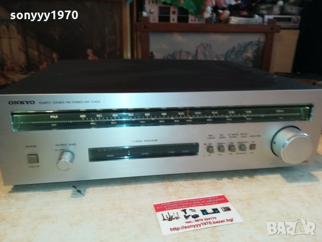 ONKYO T-4090 TUNER MADE IN JAPAN 2601221900, снимка 6 - Ресийвъри, усилватели, смесителни пултове - 35571652