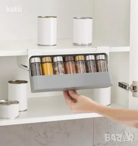 🔥НАМАЛЕНИЕ на Органайзер за подправки за рафт 🔥 💥ПРОМО ЦЕНА 19. 99 лв 💥, снимка 2 - Органайзери - 47521914