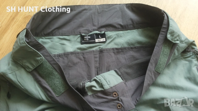 NEO MON DO Stretch Trouser размер L панталон с от части еластична материя - 2112, снимка 14 - Панталони - 53471097