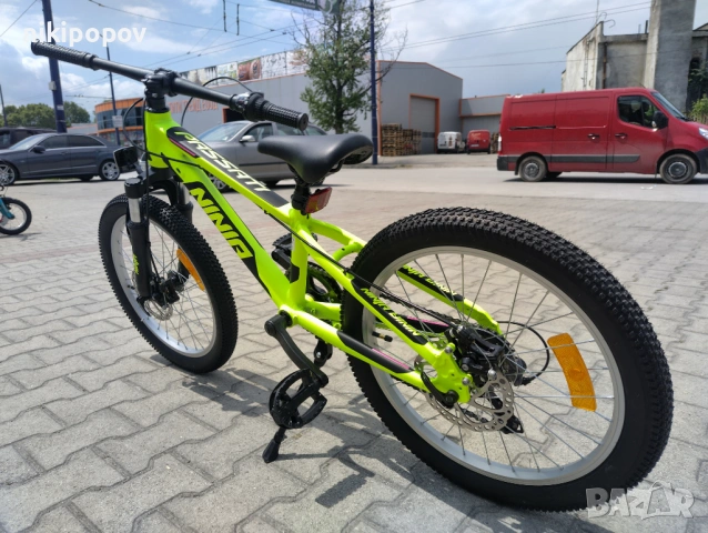 PASSATI Алуминиев велосипед 20" NINJA жълт, снимка 8 - Велосипеди - 53560045