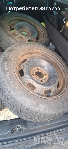гуми с джанти 2-ра употреба 185/65/15, снимка 2 - Гуми и джанти - 52976898