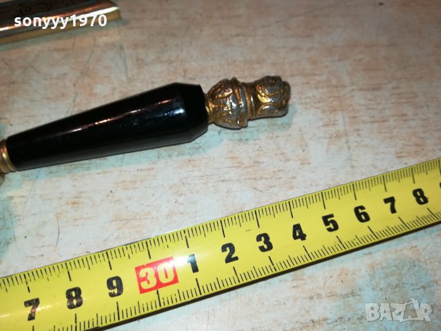 нож с кания от франция 0211211931, снимка 10 - Антикварни и старинни предмети - 34673650