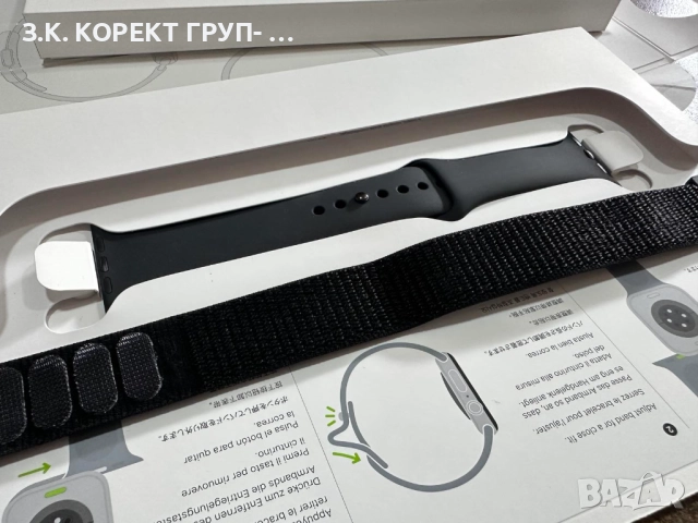 Apple Watch Series 10 46mm Jet Black Батерия 100%, снимка 15 - Смарт часовници - 51691471