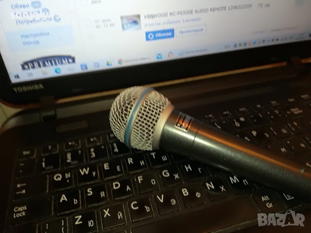 shure beta58a-profi mic-внос swiss 1206222215, снимка 4 - Микрофони - 37064821