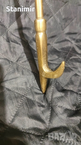 Бронзови ръжени за камина , снимка 4 - Декорация за дома - 53236769