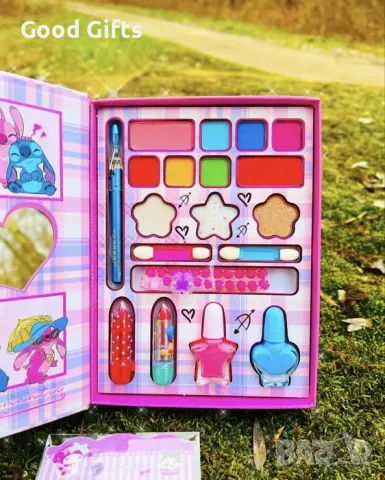 Комплект детски гримове палитра Лило и Стич/Lilo & Stitch, снимка 4 - Други - 50160459