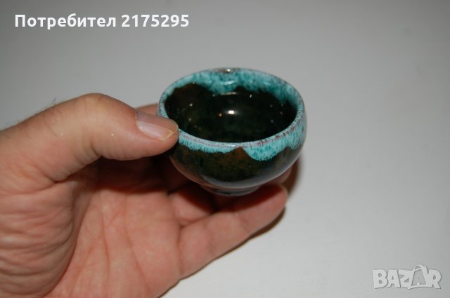  Ракиени керамични чашки-филджани -6 бр., снимка 2 - Чаши - 35353193