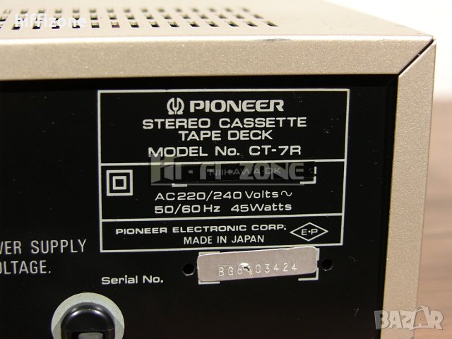 ДЕК  Pioneer ct-7r , снимка 9 - Декове - 35510192