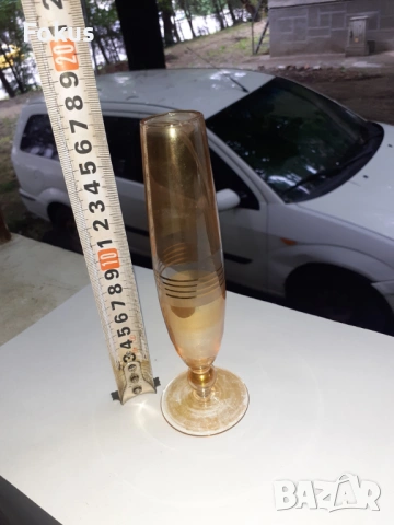 Вазичка - стъкло ваза, снимка 5 - Антикварни и старинни предмети - 53279200