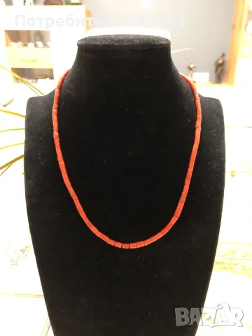 Гердан от корал, снимка 5 - Колиета, медальони, синджири - 48999001