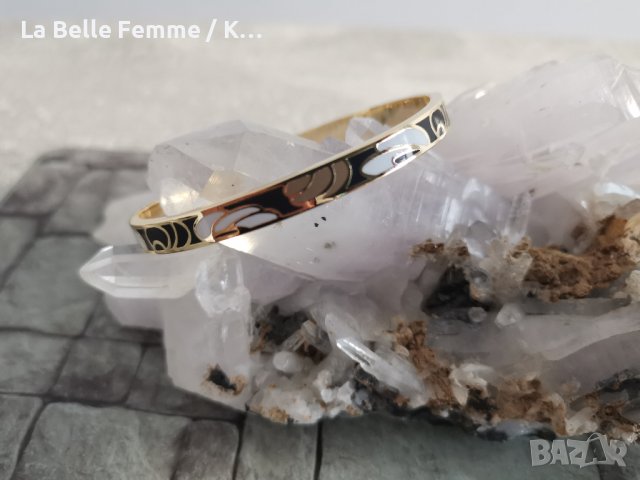 Гривни и пръстени от медицинска стомана в злато, снимка 5 - Гривни - 36637647