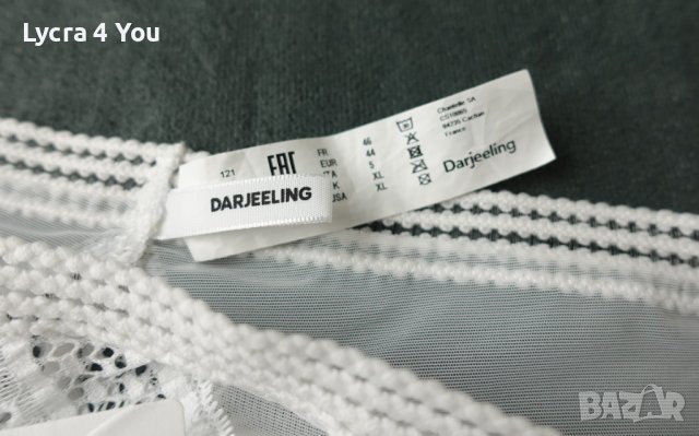 Нови френски тюлени бикини с дантела и красив колан на талията L/XL, снимка 4 - Бельо - 40854279