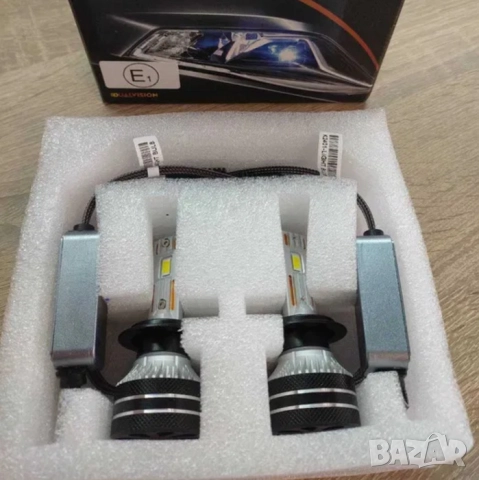 Лед крушки H7, H4, H1, LED | Canbus 180W 60000LM | Гаранция 6 месеца, снимка 6 - Аксесоари и консумативи - 44226309