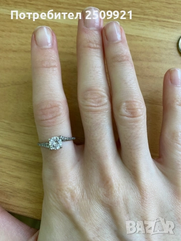 Сребърни бижута - пръстени и висулка за колие, снимка 9 - Колиета, медальони, синджири - 52904342