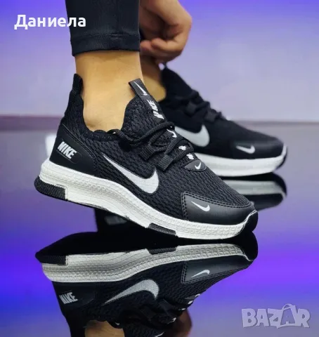 Олекотени маратонки Найк , снимка 3 - Детски маратонки - 49276119