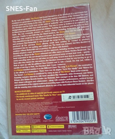 DVD Doors - L.A. Woman, снимка 2 - DVD дискове - 51387370