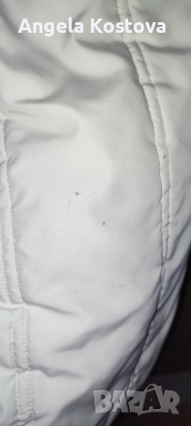 Бяло преходно палто, снимка 4 - Палта, манта - 44855546