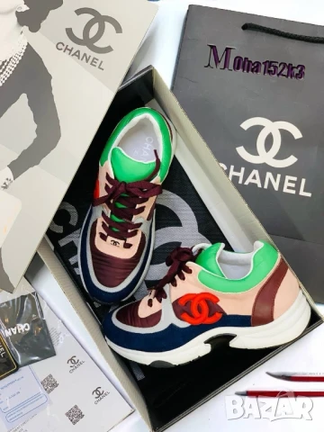 дамски маратонки от естествена кожа chanel , снимка 4 - Маратонки - 51321065