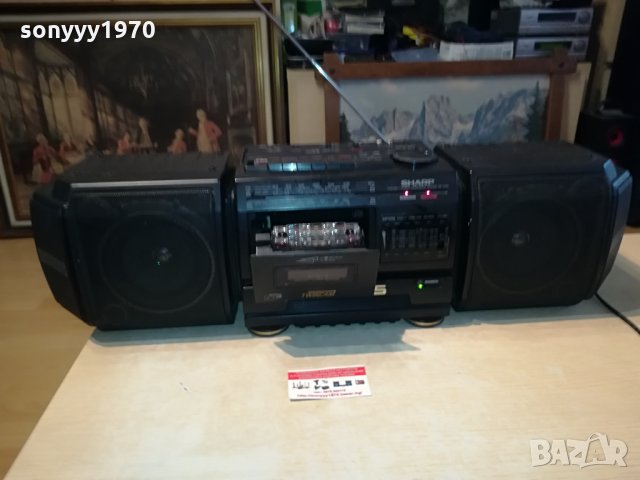 SHARP BIG SHARP-77см 1904211106, снимка 3 - Радиокасетофони, транзистори - 32602280