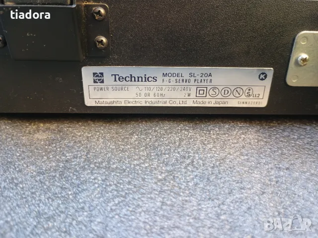 Technics SL-20 Frequency Generator Turntable, снимка 14 - Грамофони - 49379444