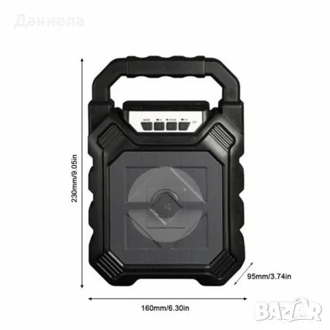 Преносим Bluetooth високоговорител Boom Box YD-668, снимка 2 - Тонколони - 49328503