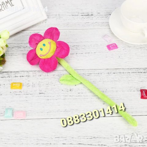 Плюшено цвете Плюшен букет цветя, снимка 7 - Плюшени играчки - 39799667