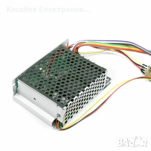 DC PWM Регулатор на напрежение, регулатор на оборотите и посоката за електромотор 10-50V 40A, прав т, снимка 5 - Друга електроника - 48948836