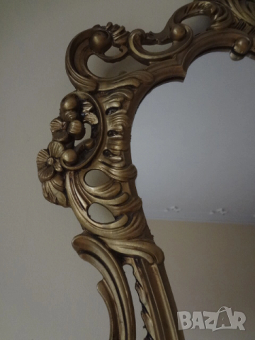 Бароково огледало от Виена, снимка 6 - Огледала - 52596632