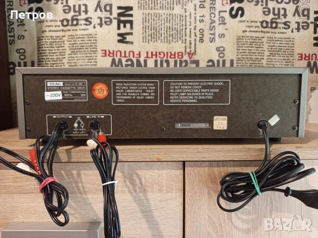Дек"TEAC"V-30, снимка 6 - Декове - 52153848