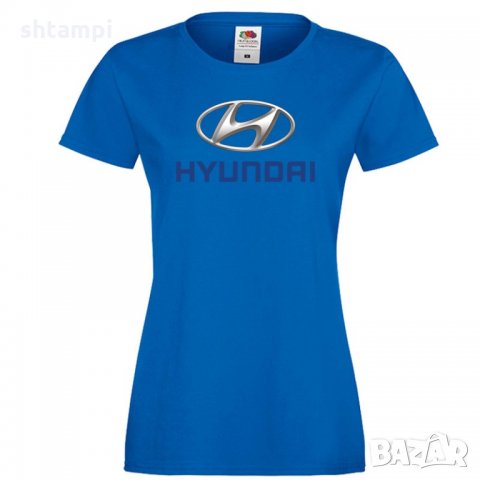 Дамска тениска HYUNDAI, снимка 2 - Тениски - 32839636