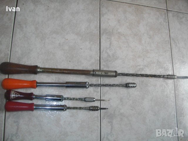 Автоматична Английска Ръчна Отвертка-330-490мм-Отлична-Stanley Yankee, снимка 4 - Отвертки - 33261743