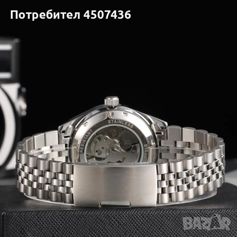 Автоматичен часовник Vоstоk Amphibia с арабски цифри,водоустойчив,,дата, снимка 6 - Мъжки - 52538884