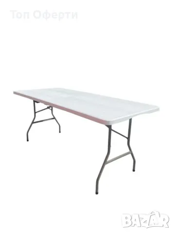 Голяма сгъваема маса, снимка 4 - Градински мебели, декорация  - 49488612