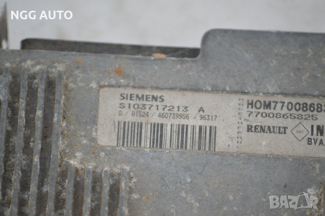 Компютър Двигател за Рено Меган Сценик 2.0 Сиеменс S103717213 A, снимка 3 - Части - 39690040