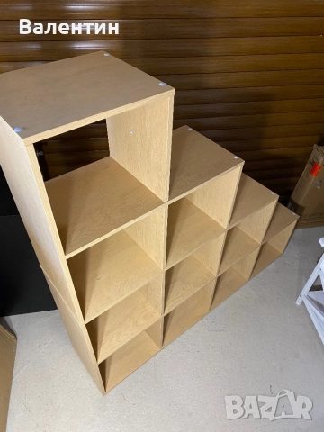 Библиотека  VASAGLE с 10 отделения, снимка 6 - Секции и витрини - 52943484