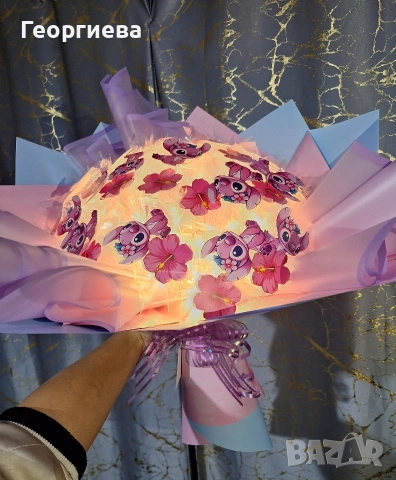 Луксозни светещи букети "DESS"🦋✨️💝, снимка 5 - Романтични подаръци - 53350281
