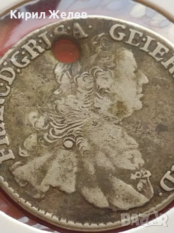 Сребърна монета 17 кройцера 1760г. Франц първи Кремниц Свещена Римска Империя 12213, снимка 3 - Нумизматика и бонистика - 42987092