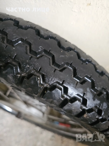 Предна и задна капли с вътрешни и външни гуми за Ява 250, снимка 3 - Гуми и джанти - 52899800