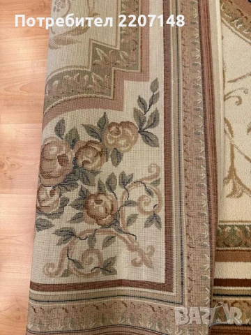 Тъкан персийски килим, снимка 2 - Килими - 53279949