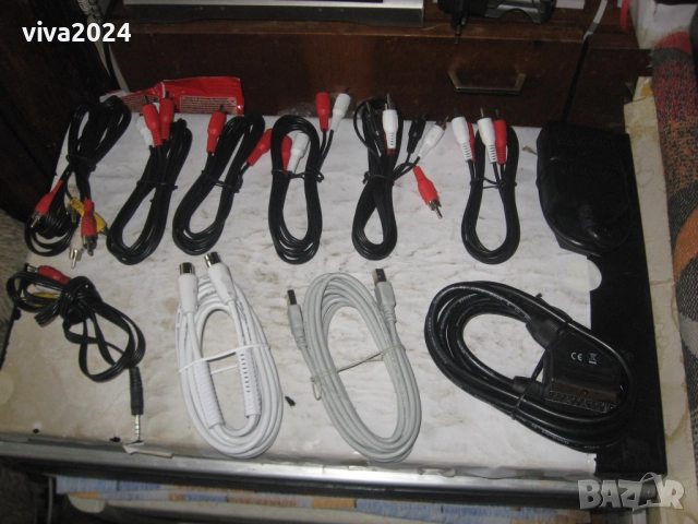 ЕВТИНИ аудио кабели -15бр.