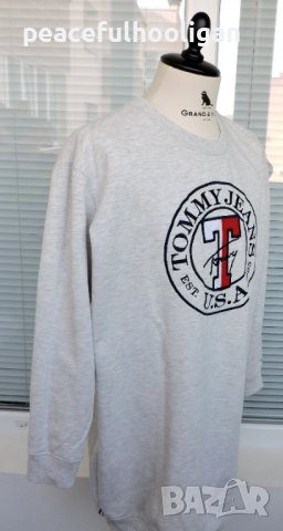 Tommy Hilfiger Tommy Jeans U.S.A. - мъжка блуза с дълъг ръкав размер L , снимка 7 - Блузи - 43255129