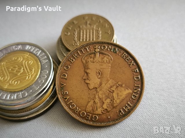 Монета - Австралия - 1 пени | 1916г., снимка 2 - Нумизматика и бонистика - 43685350