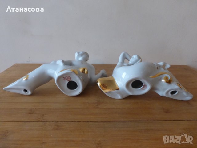 Редки украински порцеланови фигури 1970 г фигура статуетка, снимка 11 - Статуетки - 43700157