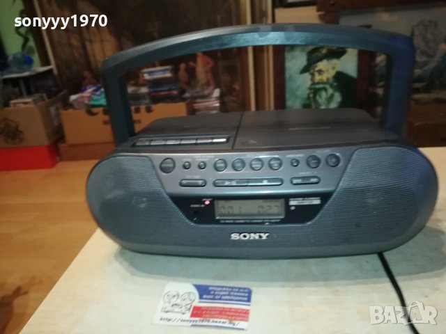 SONY CFD-S07CP MP3/CD DECK TUNER AUX-SWISS 2511231735, снимка 4 - Радиокасетофони, транзистори - 43145247